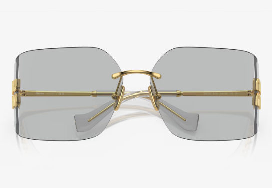 Fashionable rimless sunglasses