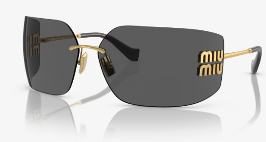 Fashionable rimless sunglasses