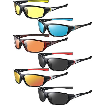 Men’s Polarized Sports Sunglasses – UV400 for Cycling/Fishing/Driving