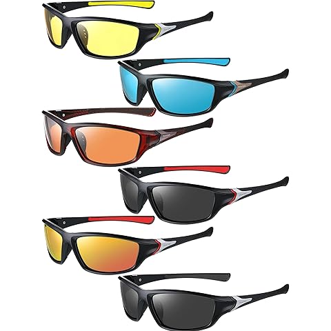 Men’s Polarized Sports Sunglasses – UV400 for Cycling/Fishing/Driving