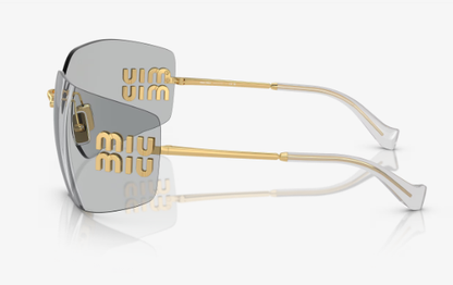 Fashionable rimless sunglasses