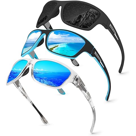 Men’s Polarized Sports Sunglasses – UV400 for Cycling/Fishing/Driving