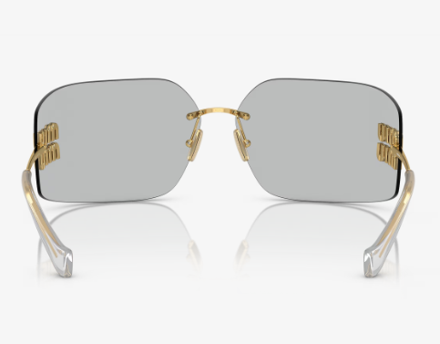 Fashionable rimless sunglasses