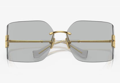 Fashionable rimless sunglasses